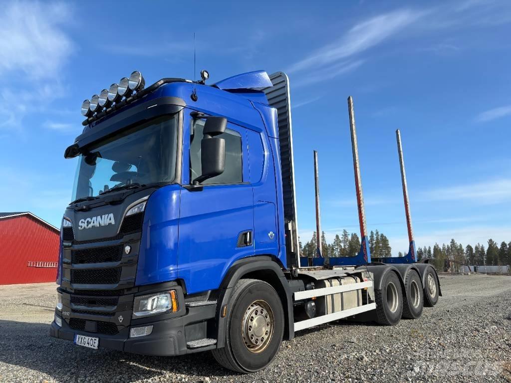 Scania R 650 Miškovežių vilkikai