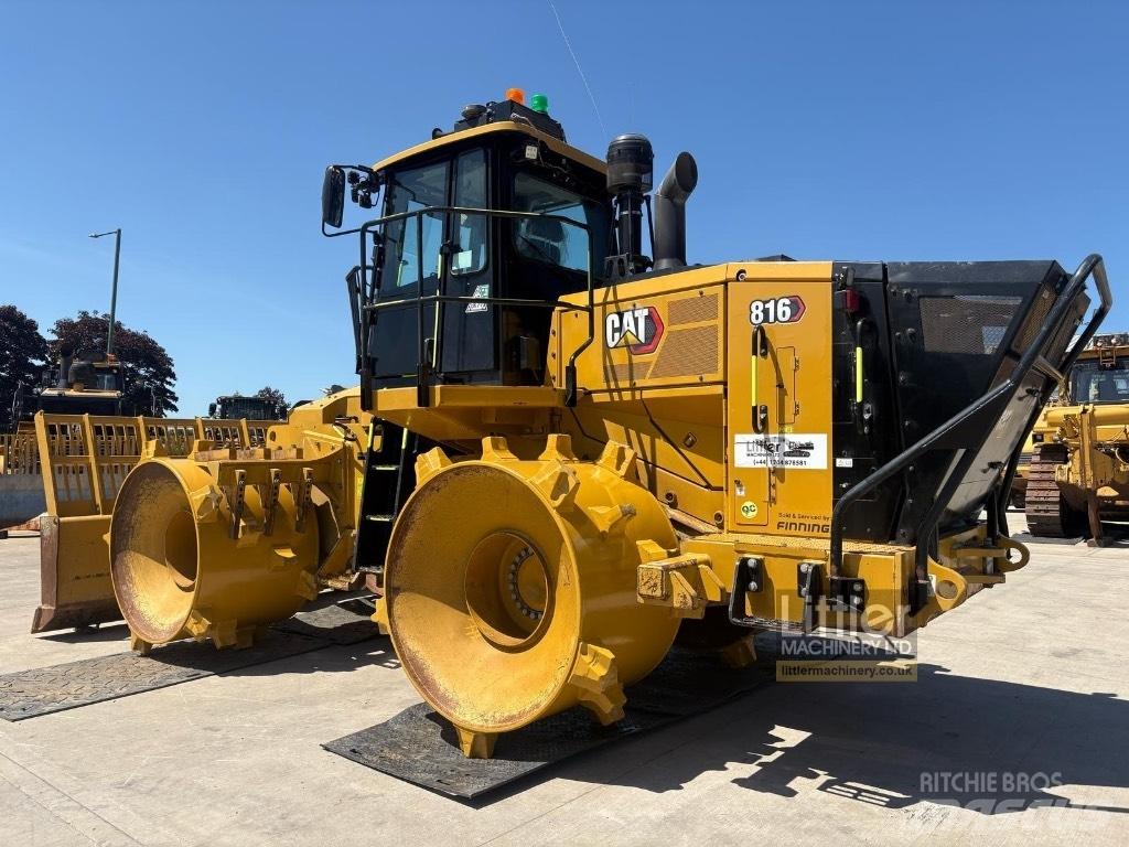 CAT 816 Atliekų presai