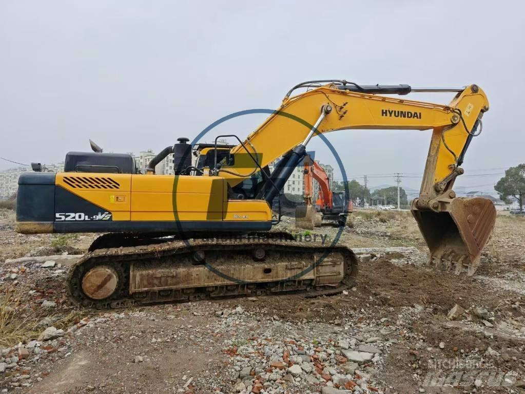 Hyundai 520L-9VS Vikšriniai ekskavatoriai