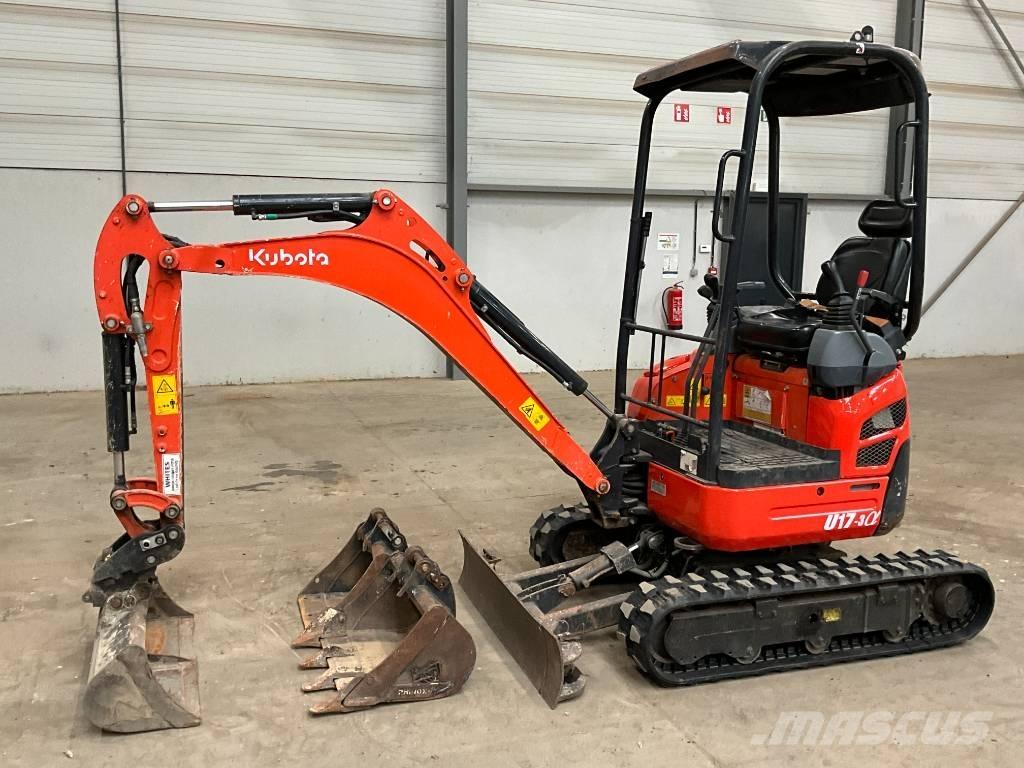 Kubota U 17-3 A Mini ekskavatoriai < 7 t
