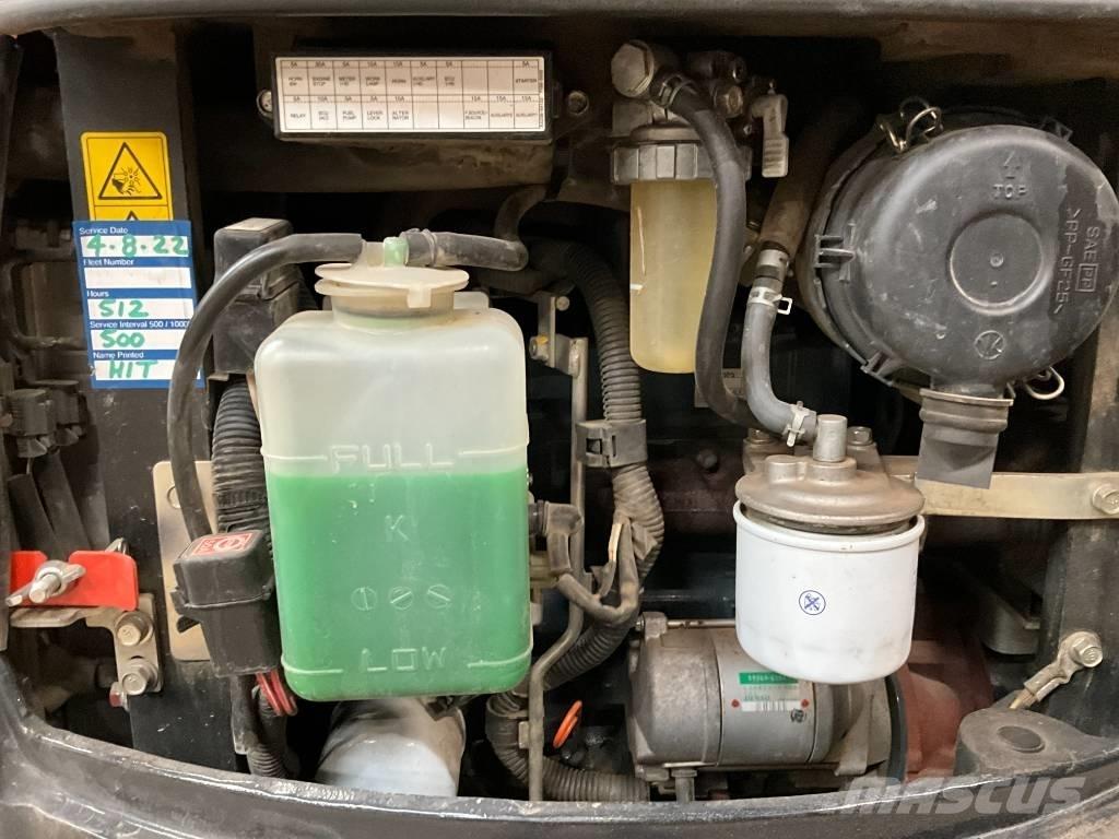 Kubota U 17-3 A Mini ekskavatoriai < 7 t