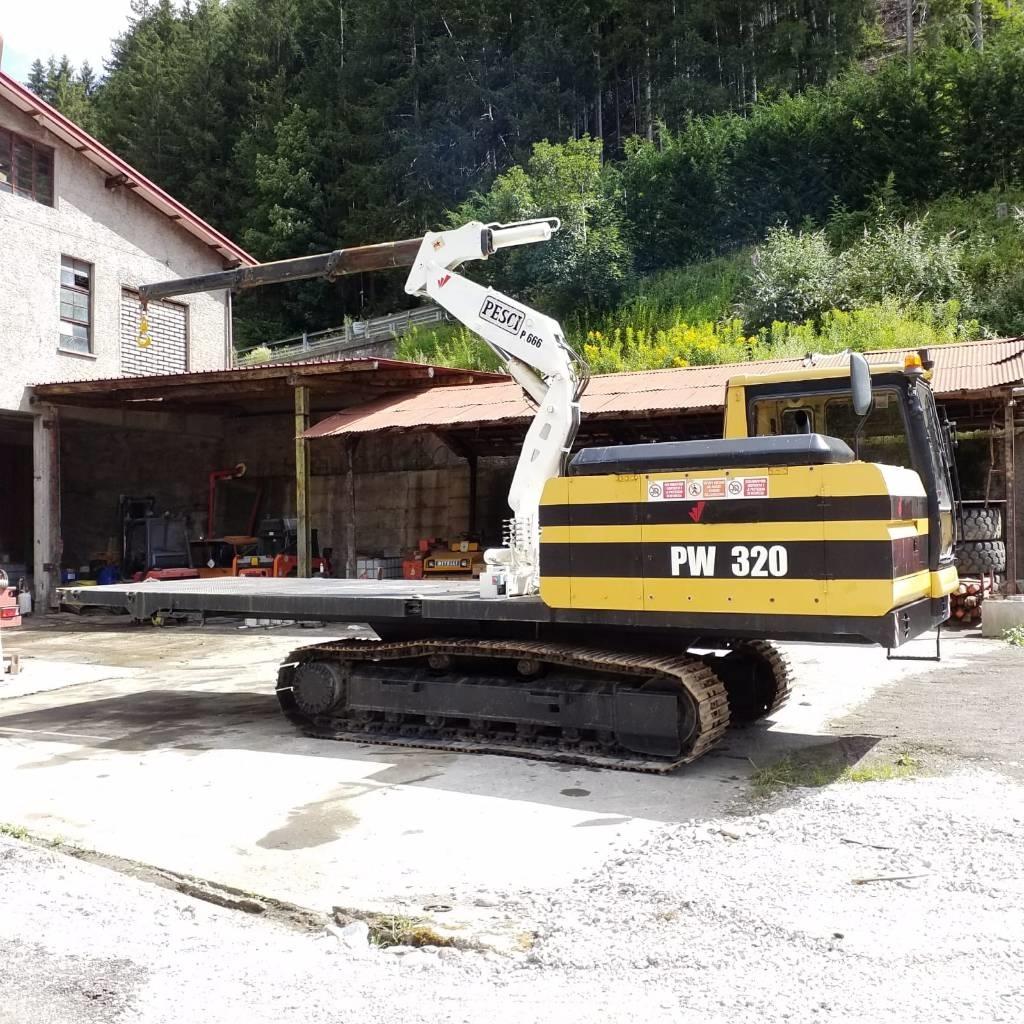 CAT PW 320 Vikšrinė savivartė technika