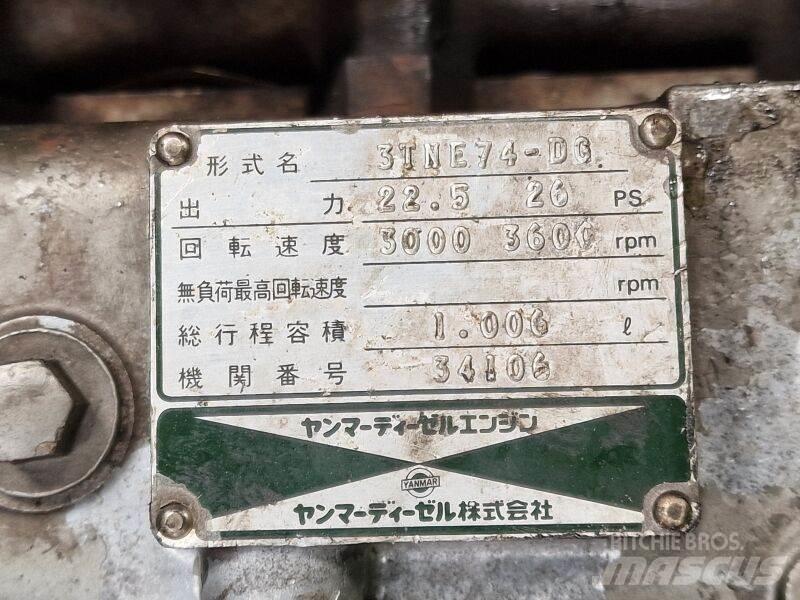 Yanmar 3TNE74-DG Varikliai