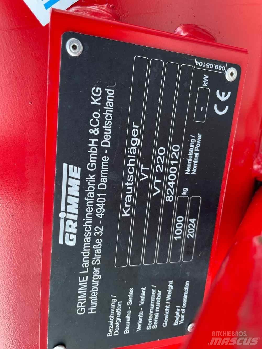 Grimme VT 220F Žemės ūkis - Kita
