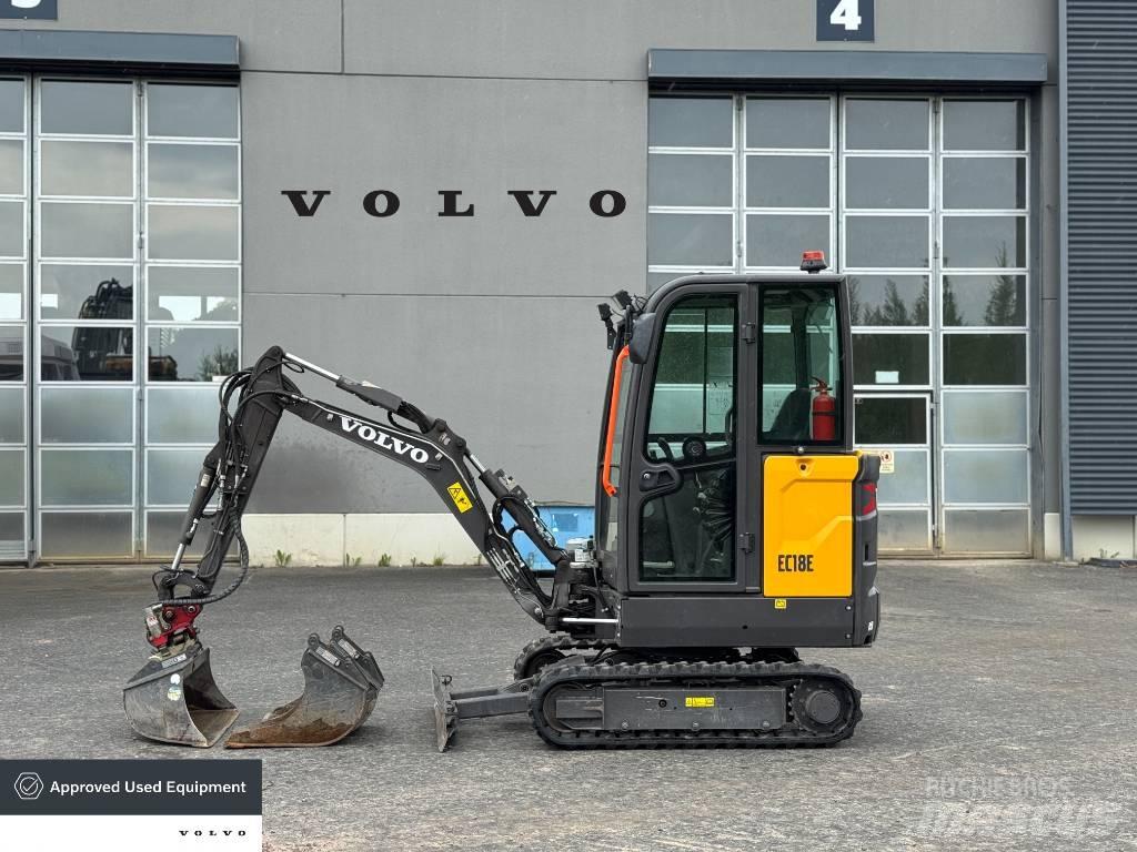 Volvo EC 18 E Mini ekskavatoriai < 7 t