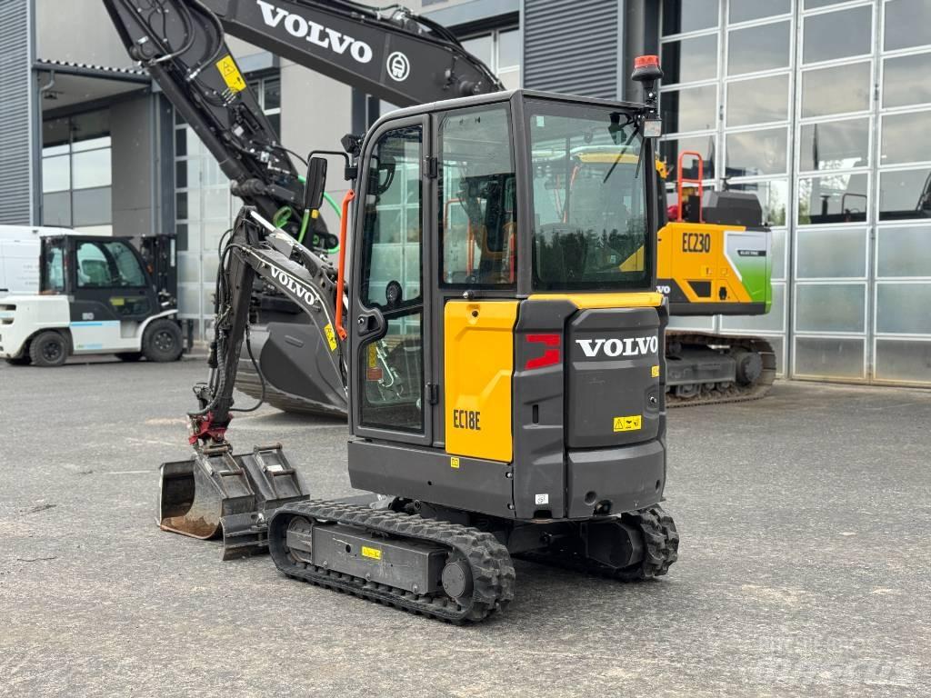 Volvo EC 18 E Mini ekskavatoriai < 7 t