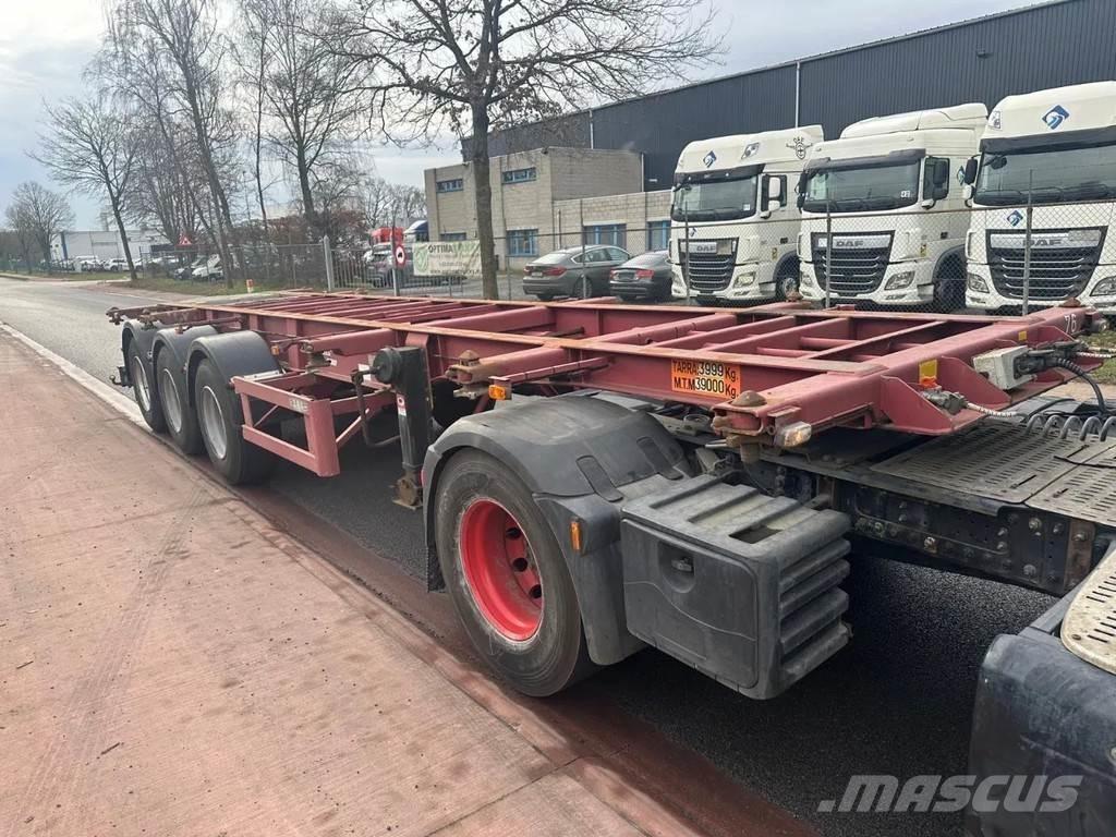 LAG O-3-39L Konteinerių puspriekabės