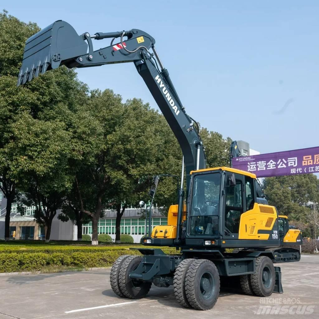 Hyundai HW 150 Ratiniai ekskavatoriai