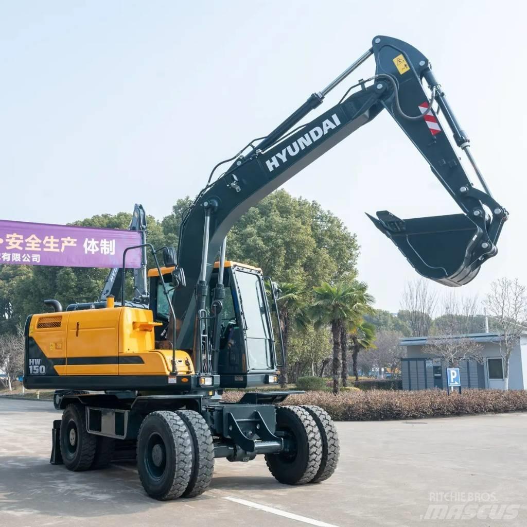 Hyundai HW 150 Ratiniai ekskavatoriai