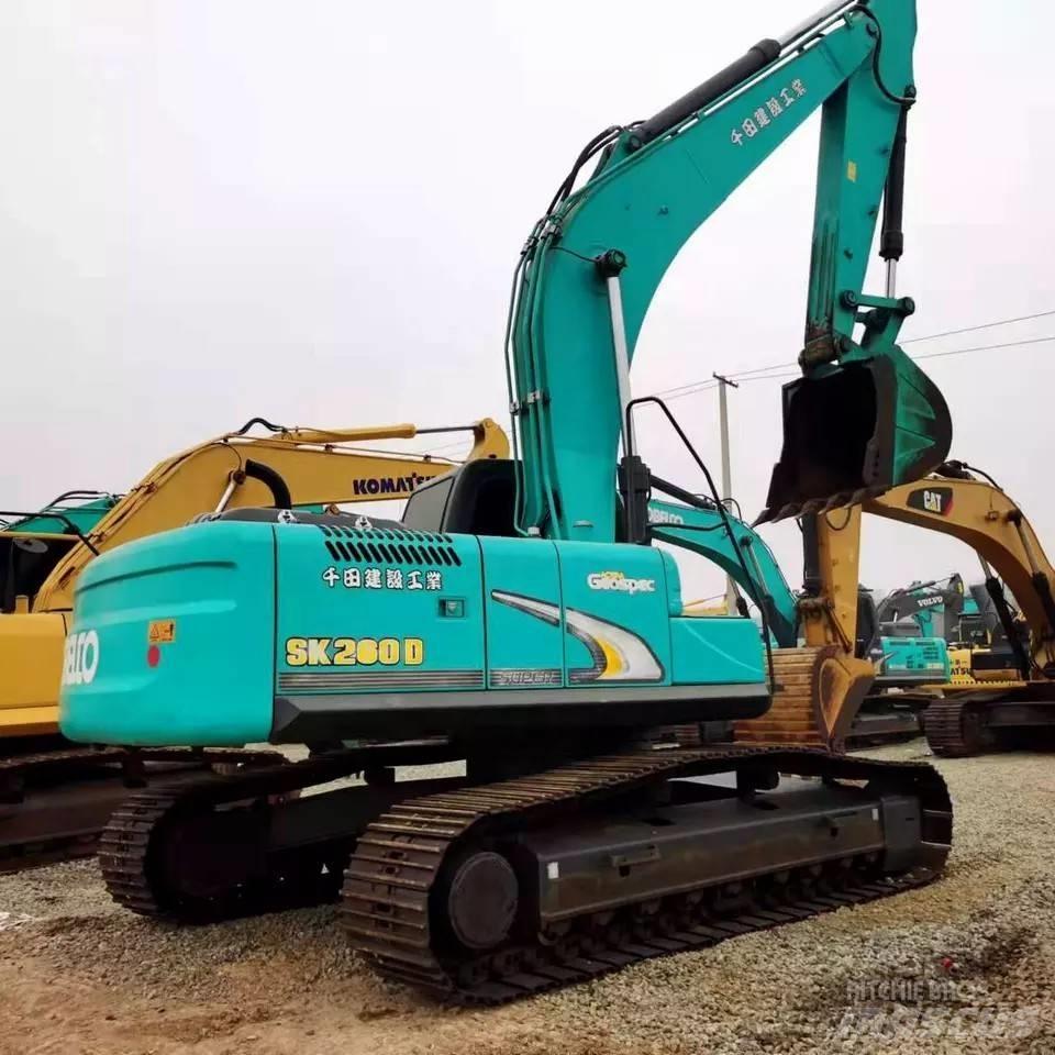 Kobelco 260 Vikšriniai ekskavatoriai