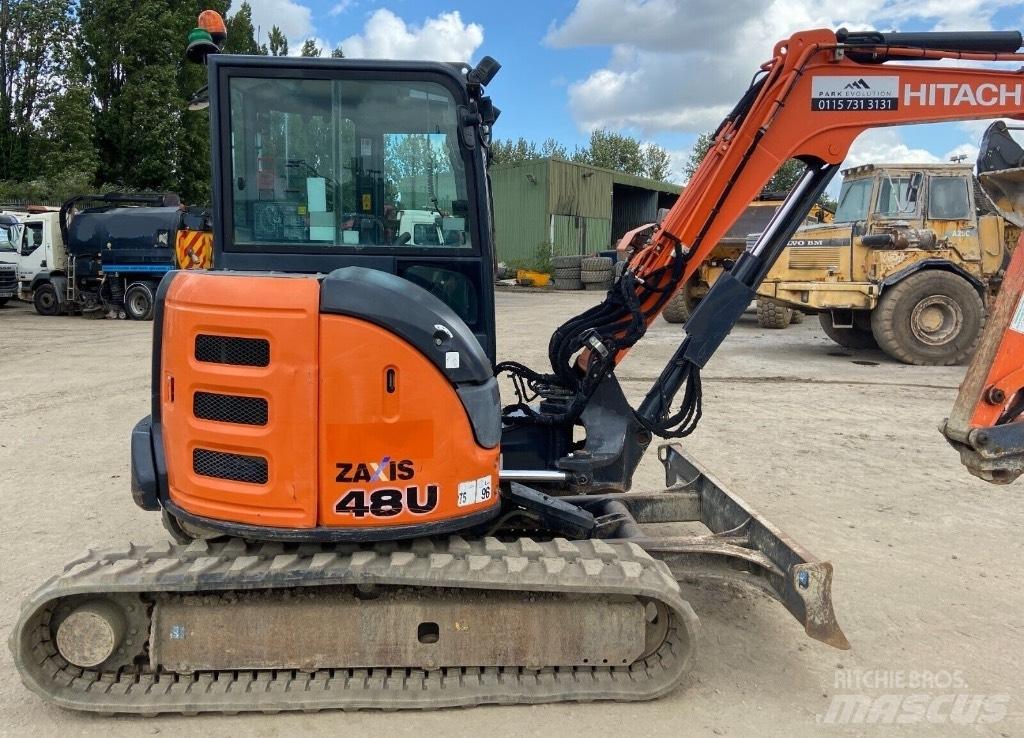 Hitachi ZX 48 U Mini ekskavatoriai < 7 t