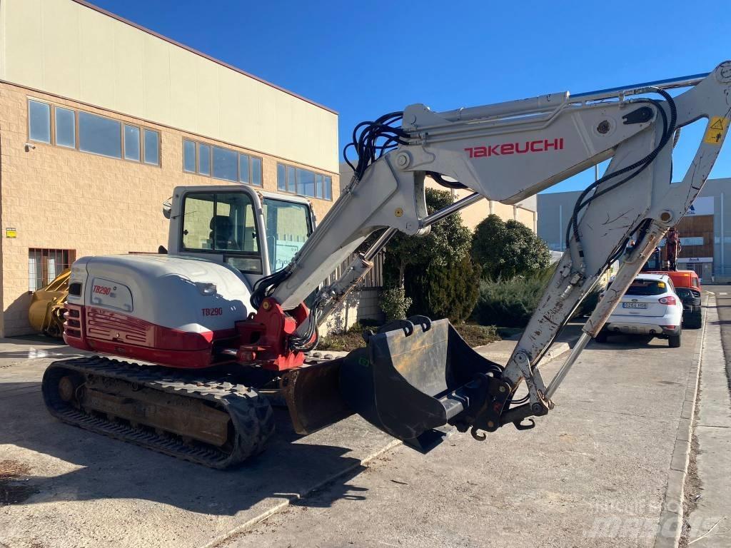 Takeuchi TB 290 Vidutinės galios ekskavatoriai 7-12 t