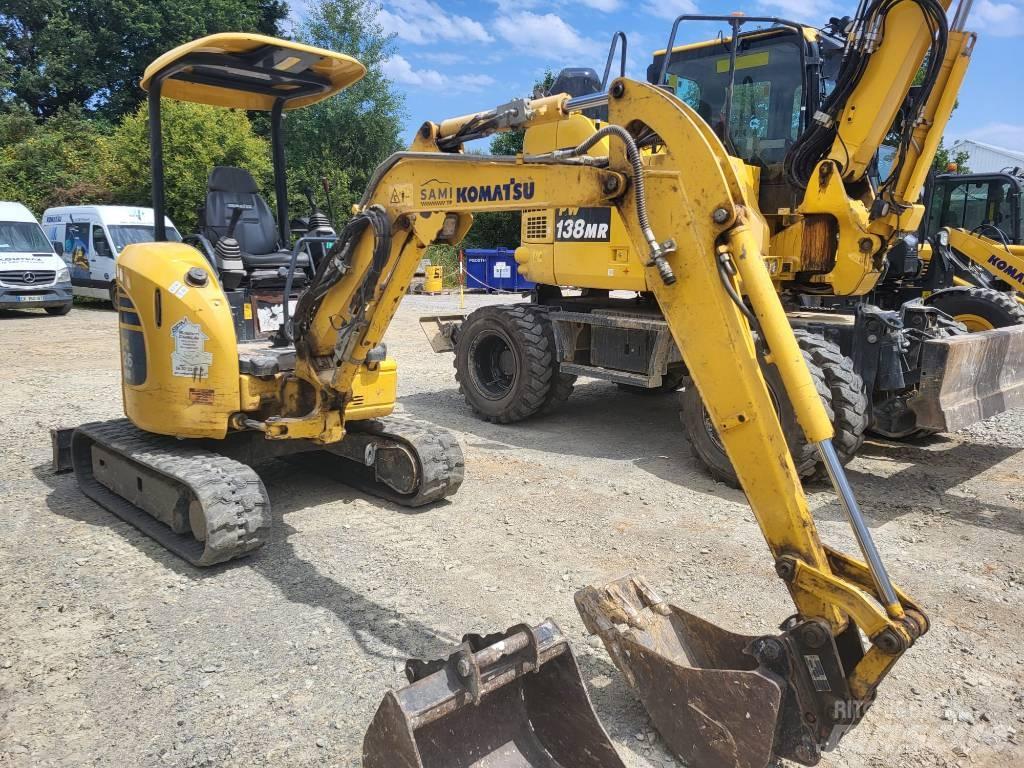 Komatsu PC26MR-3 Mini ekskavatoriai < 7 t