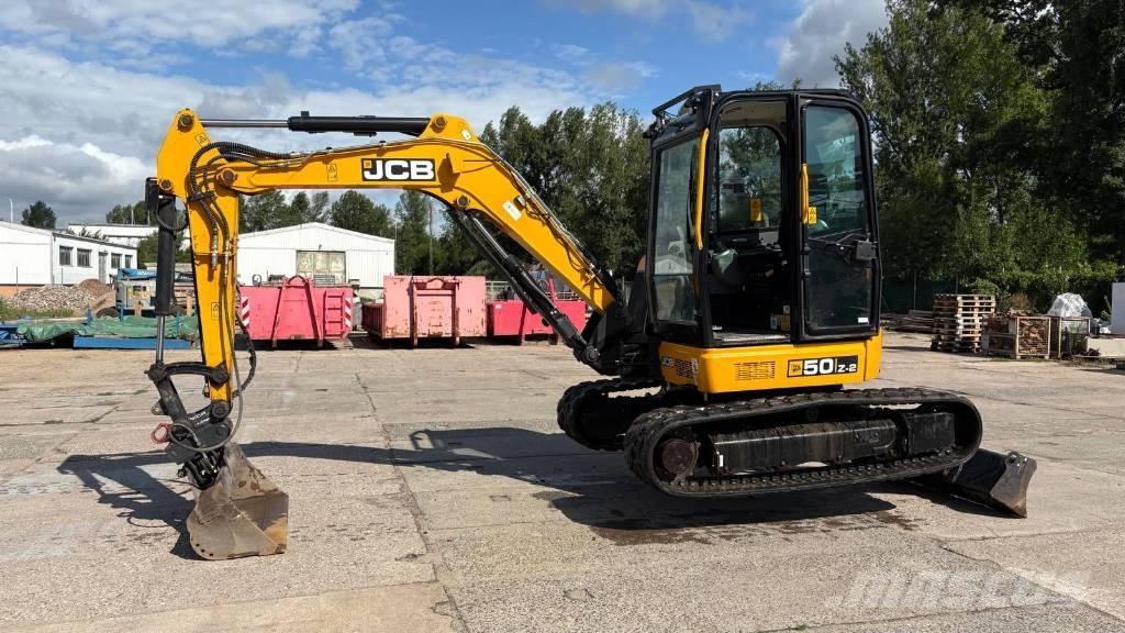 JCB 50 Z Mini ekskavatoriai < 7 t