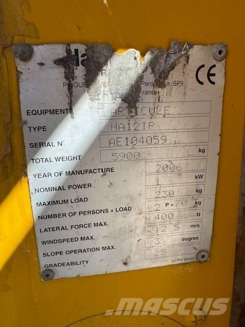 Haulotte HA 12 IP Alkūniniai keltuvai