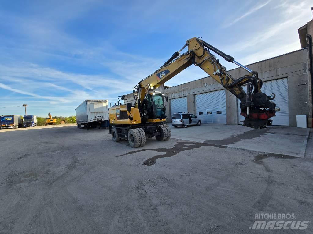CAT 318 Ratiniai ekskavatoriai