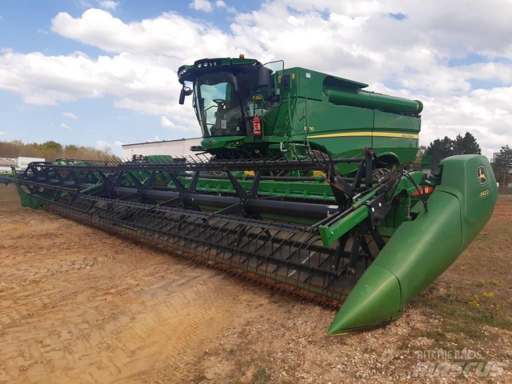 John Deere 640 D Derliaus nuėmimo kombainų galvos