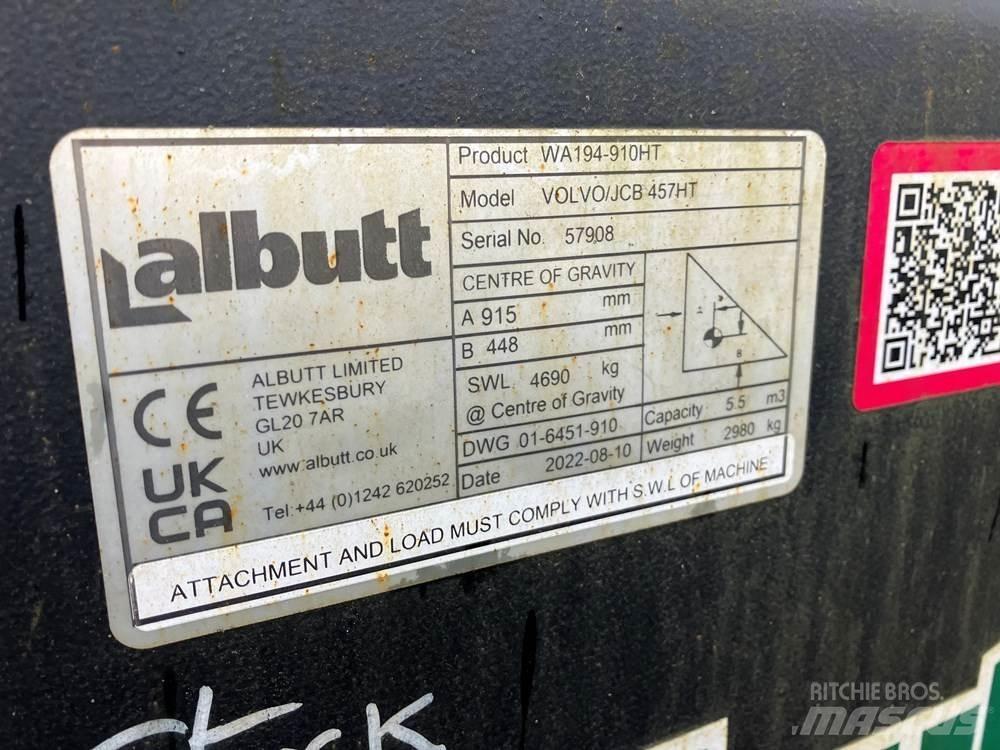 Volvo L 120 F Naudoti ratiniai krautuvai