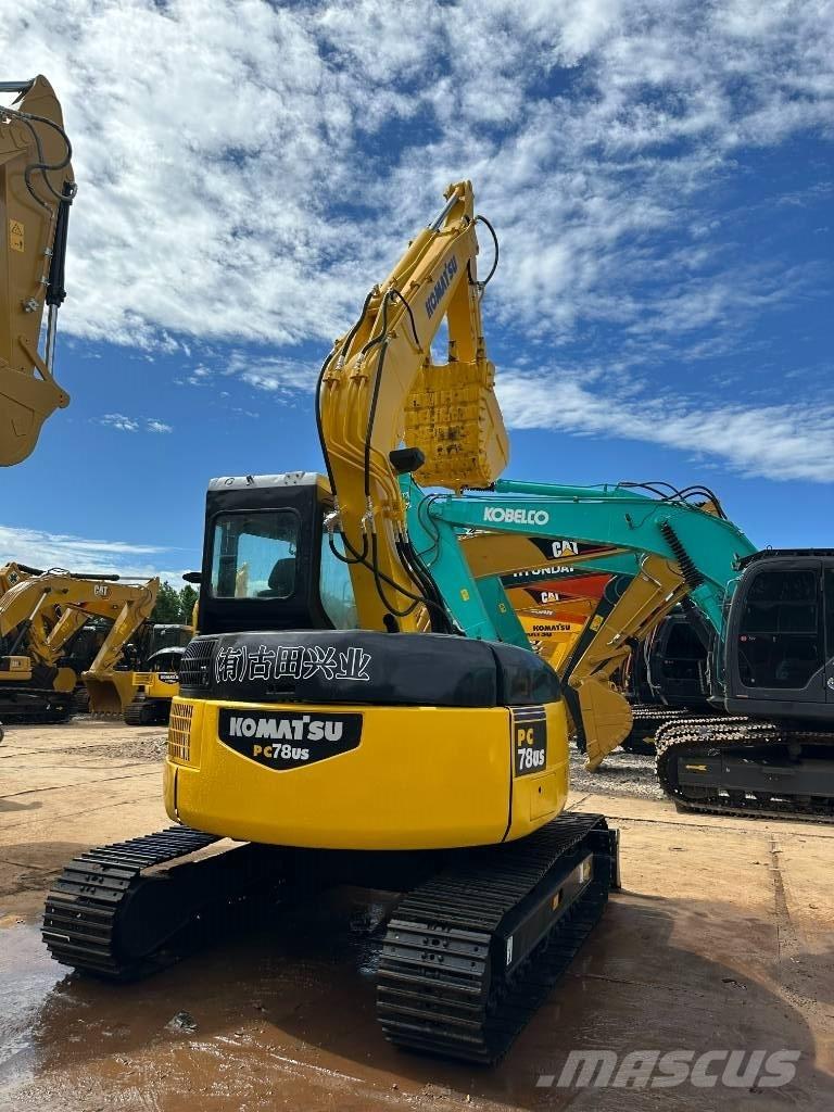 Komatsu PC 78 US-6N0 Vikšriniai ekskavatoriai