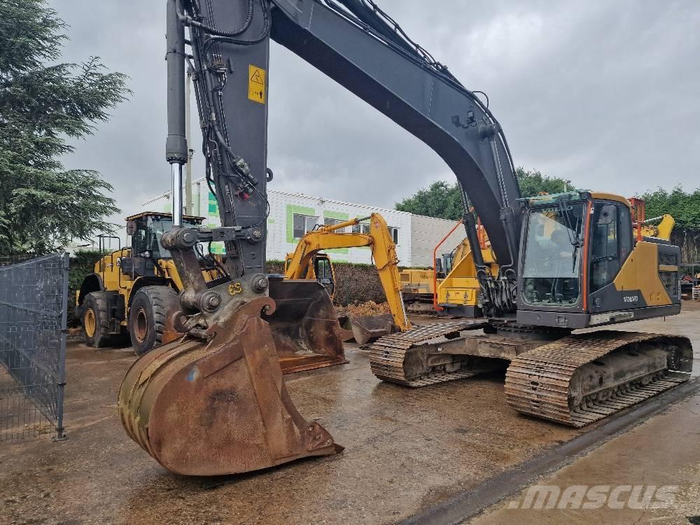 Volvo EC 250EL Vikšriniai ekskavatoriai