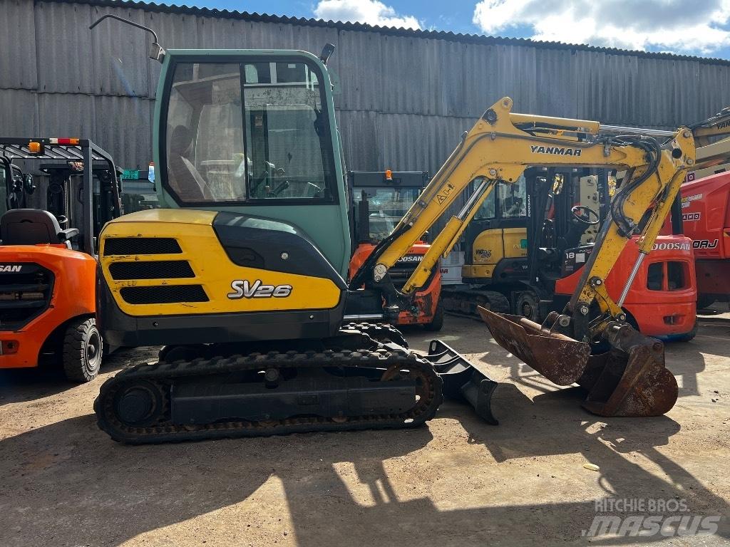 Yanmar SV26 Mini ekskavatoriai < 7 t