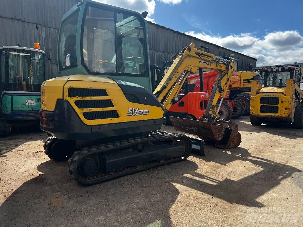Yanmar SV26 Mini ekskavatoriai < 7 t
