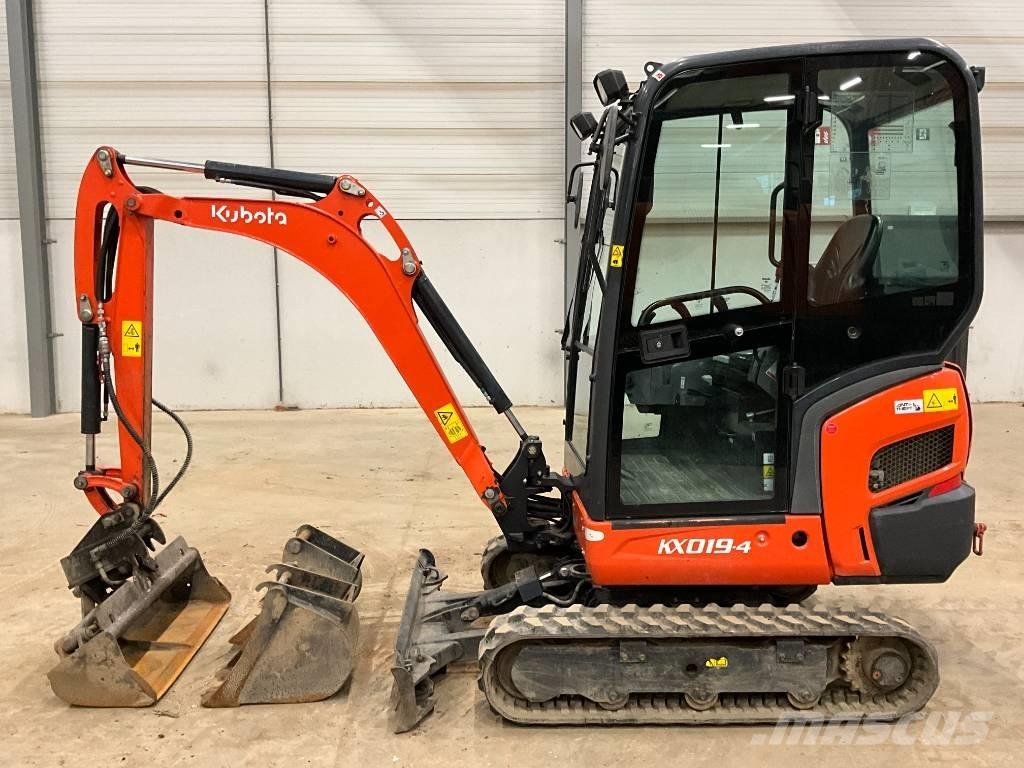 Kubota KX 019-4 Mini ekskavatoriai < 7 t