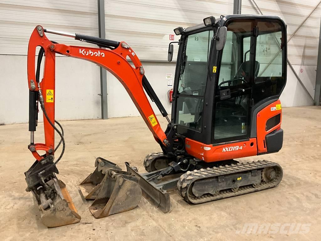Kubota KX 019-4 Mini ekskavatoriai < 7 t