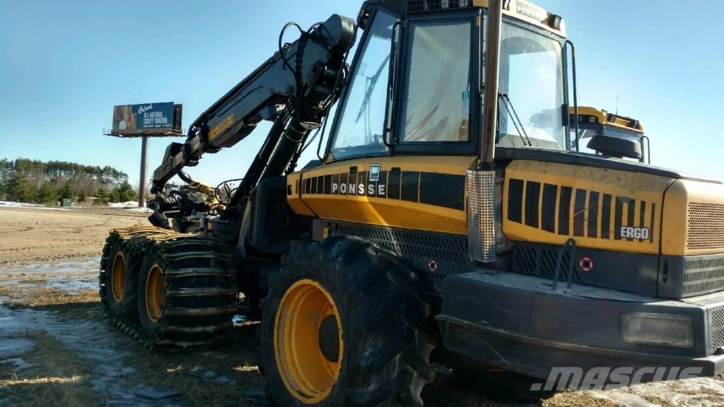 Ponsse Ergo 6W Miško technika (Harvesteriai)