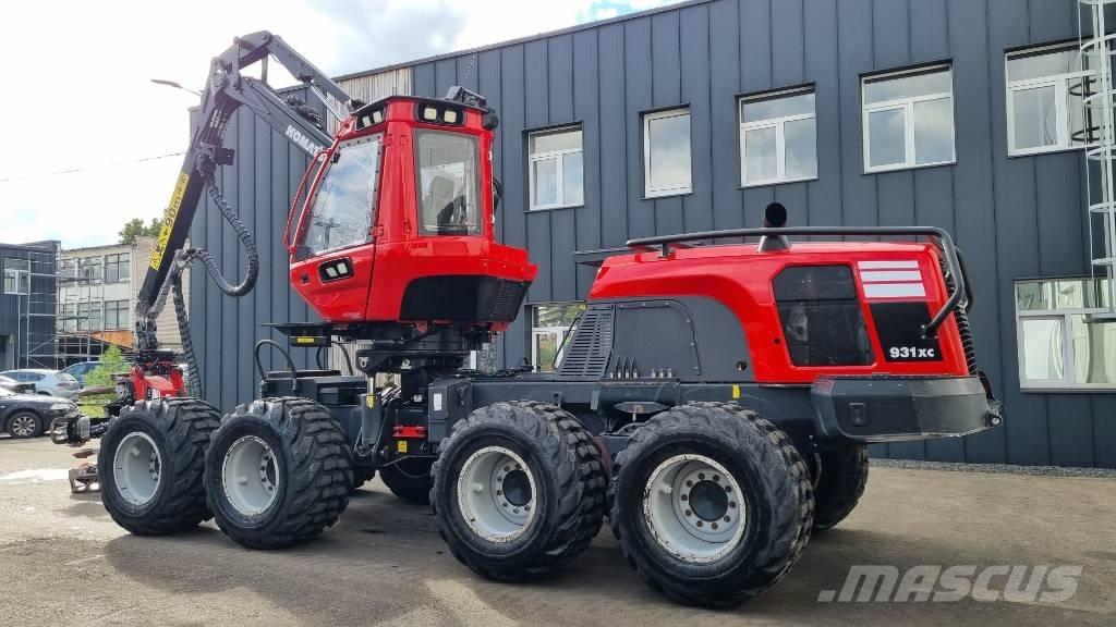 Komatsu 931 XC Miško technika (Harvesteriai)