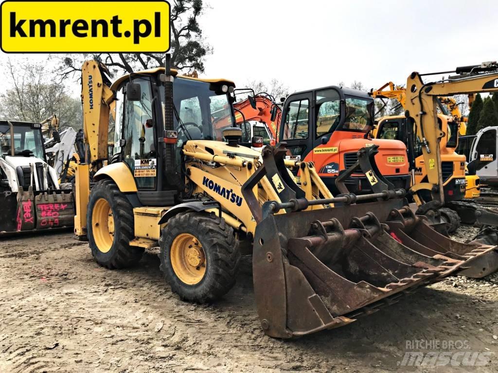 Komatsu WB97R Ekskavatoriniai krautuvai