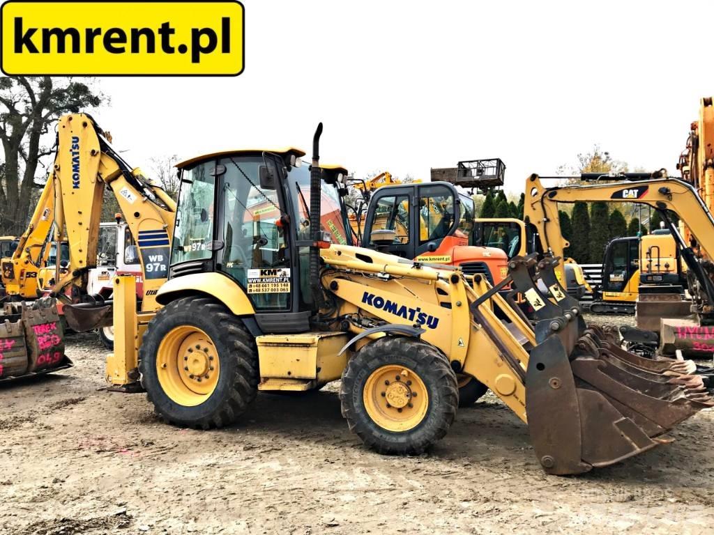 Komatsu WB97R Ekskavatoriniai krautuvai