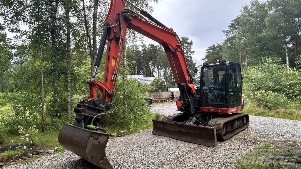 Kubota KX080 – 4a2 Mini ekskavatoriai < 7 t