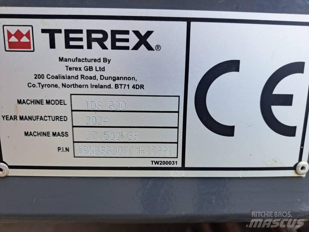 Terex Ecotec TDS 820 Atliekų smulkintuvai