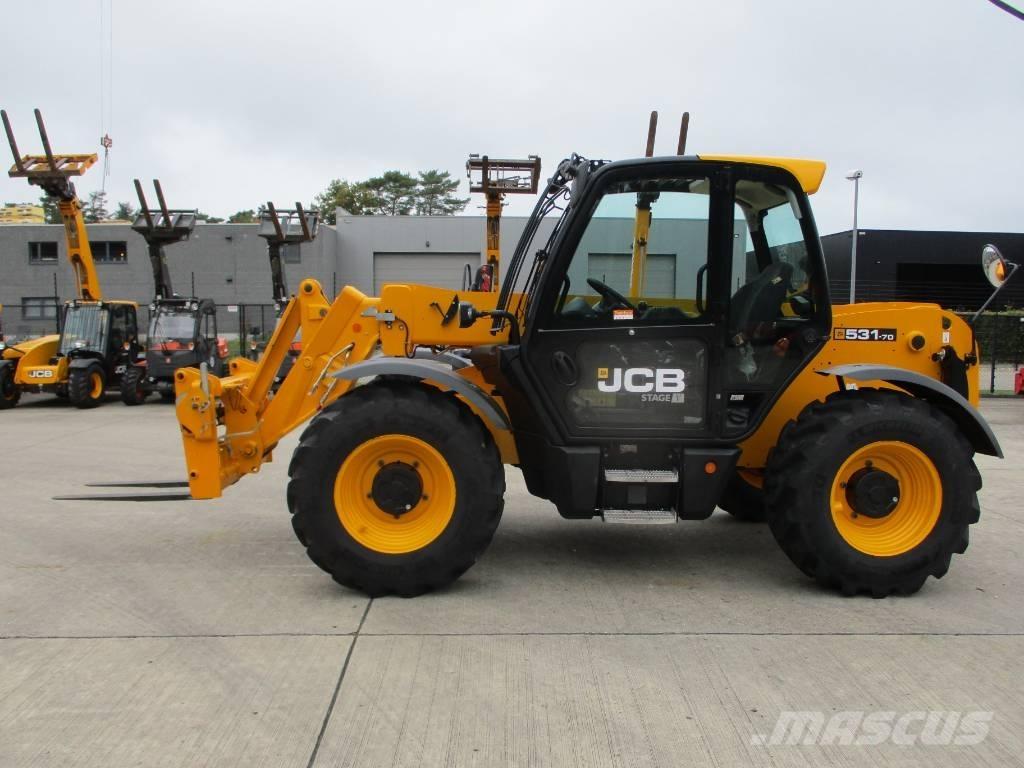 JCB 531-70 5AA (660) Teleskopiniai krautuvai