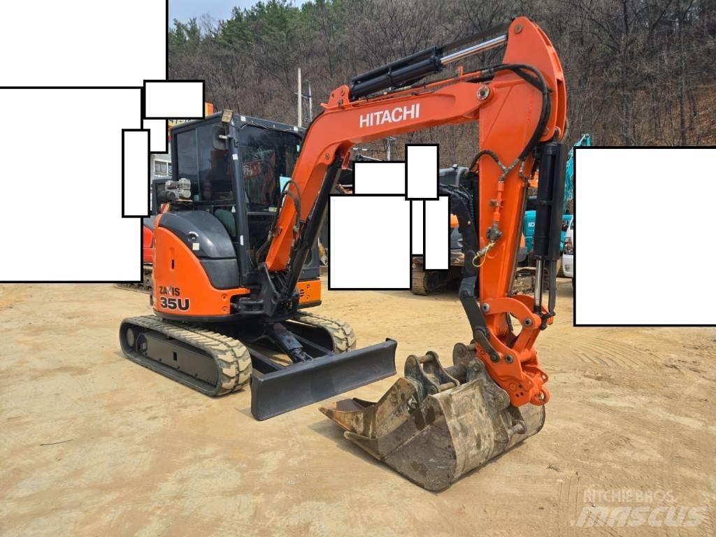 Hitachi ZX 35 Mini ekskavatoriai < 7 t