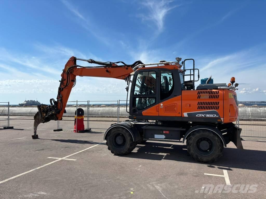 Doosan DX 160 W Ratiniai ekskavatoriai