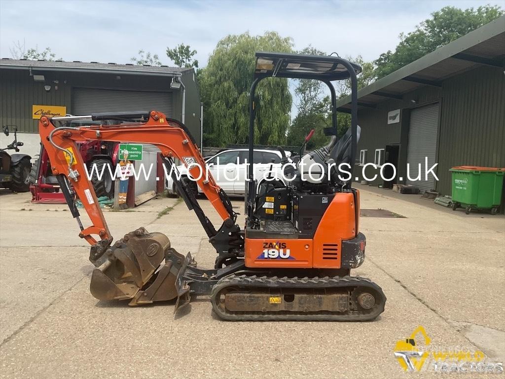 Hitachi Zaxis 19 U Mini ekskavatoriai < 7 t