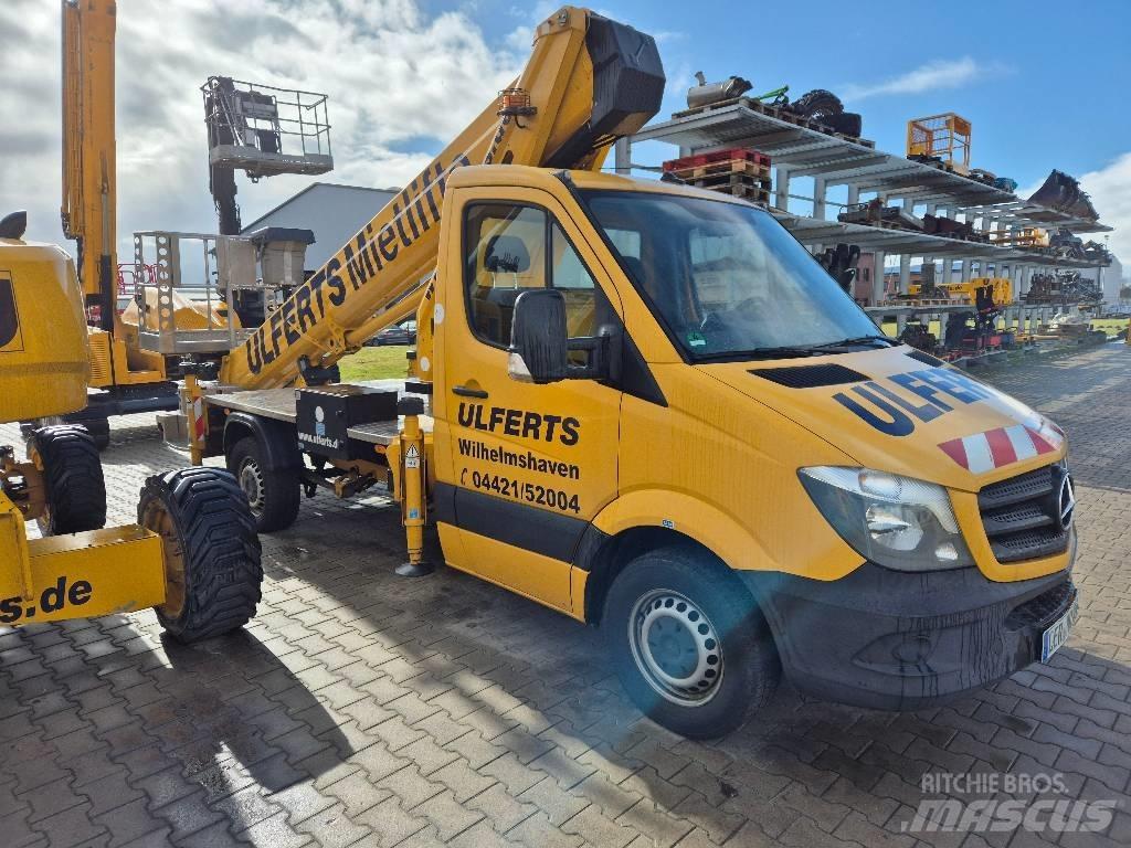 Ruthmann TB 290 pro Ant vilkikų montuojamos kėlimo platformos