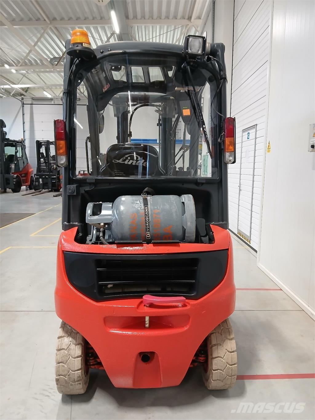 Linde H16T LPG (dujiniai) krautuvai