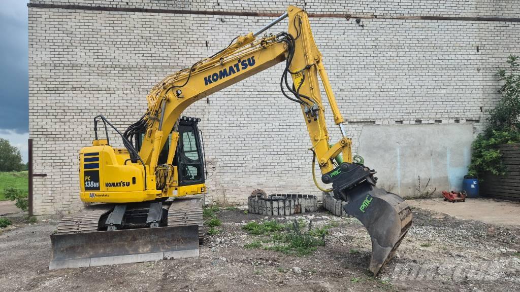 Komatsu PC 138 US-10 Vikšriniai ekskavatoriai