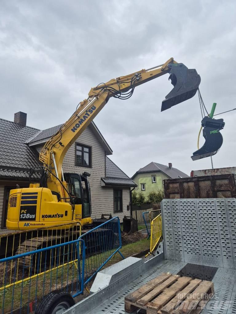 Komatsu PC 138 US-10 Vikšriniai ekskavatoriai