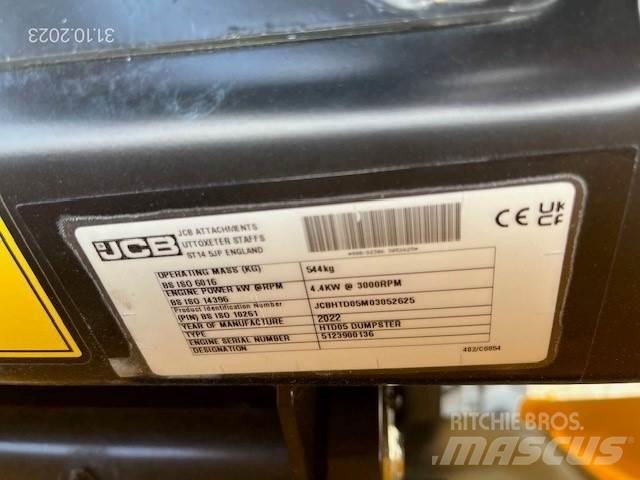 JCB HTD5 Statybiniai savivarčiai sunkvežimiai
