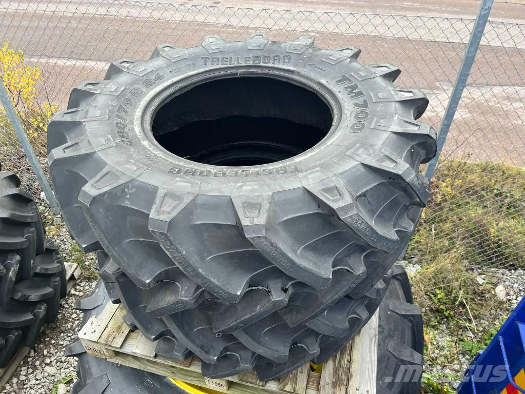Trelleborg 480/70R24 Padangos, ratai ir ratlankiai