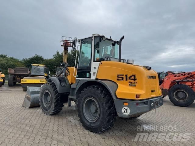 Liebherr L 514 Naudoti ratiniai krautuvai