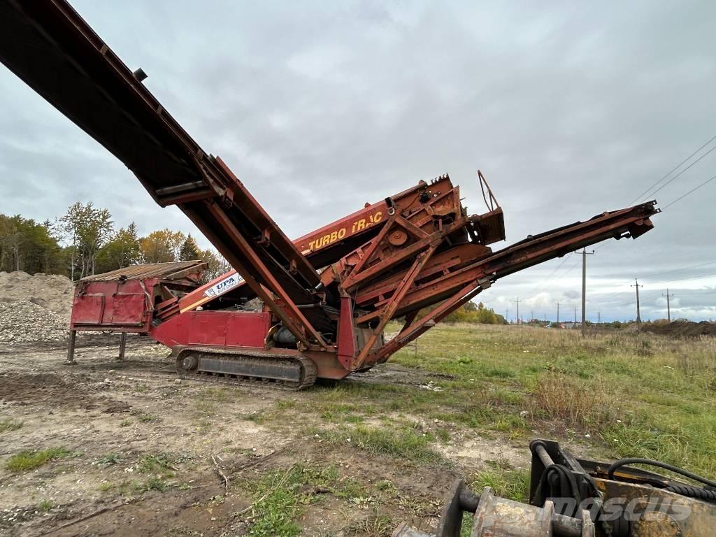 Extec TurboTrac Mobilūs sietai