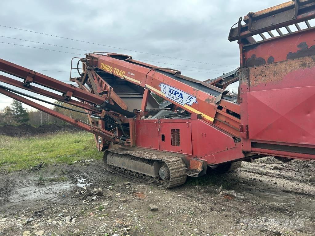 Extec TurboTrac Mobilūs sietai
