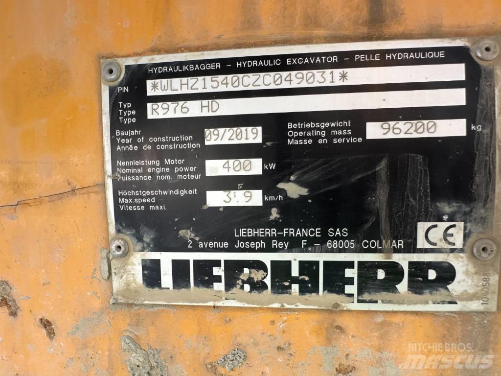 Liebherr R 976 HD Vikšriniai ekskavatoriai