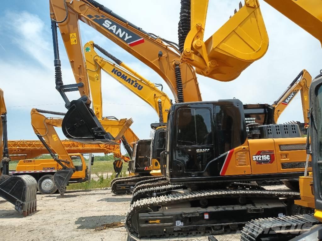 Sany 215c Vikšriniai ekskavatoriai