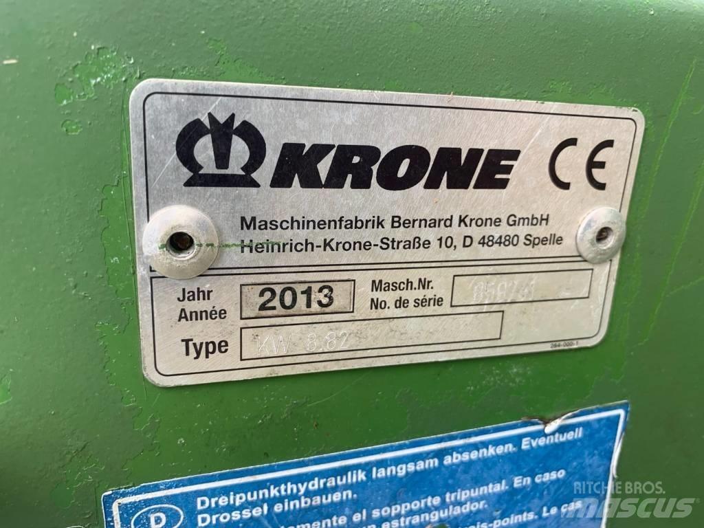 Krone KW 8.82 Šieno grėbliai ir vartytuvai